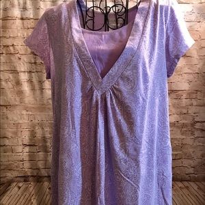 Nursing/maternity nightgown